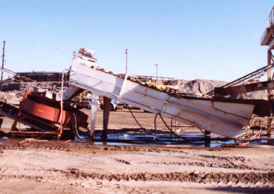 Ortner Dewatering under a SandScrew