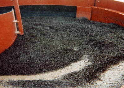 Closeup of Ortner sand classifier