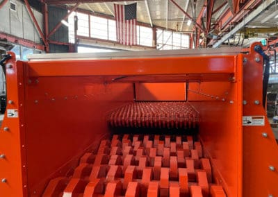 HARDOX discs that are designed to prevent clogging