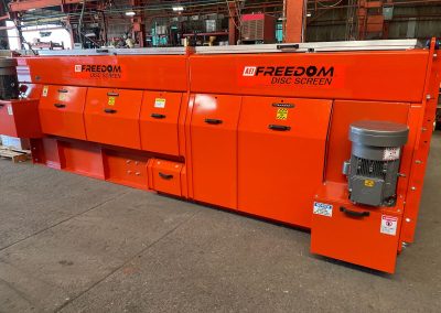 Industrial waste screening with Freedom Disc Screen