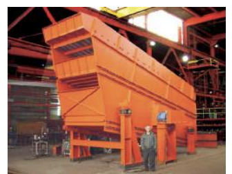 KRL/DDS HD 2400 x 7m with a scalping deck