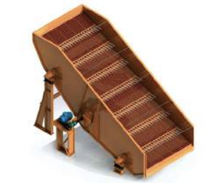 3D vibrating deck for MSW